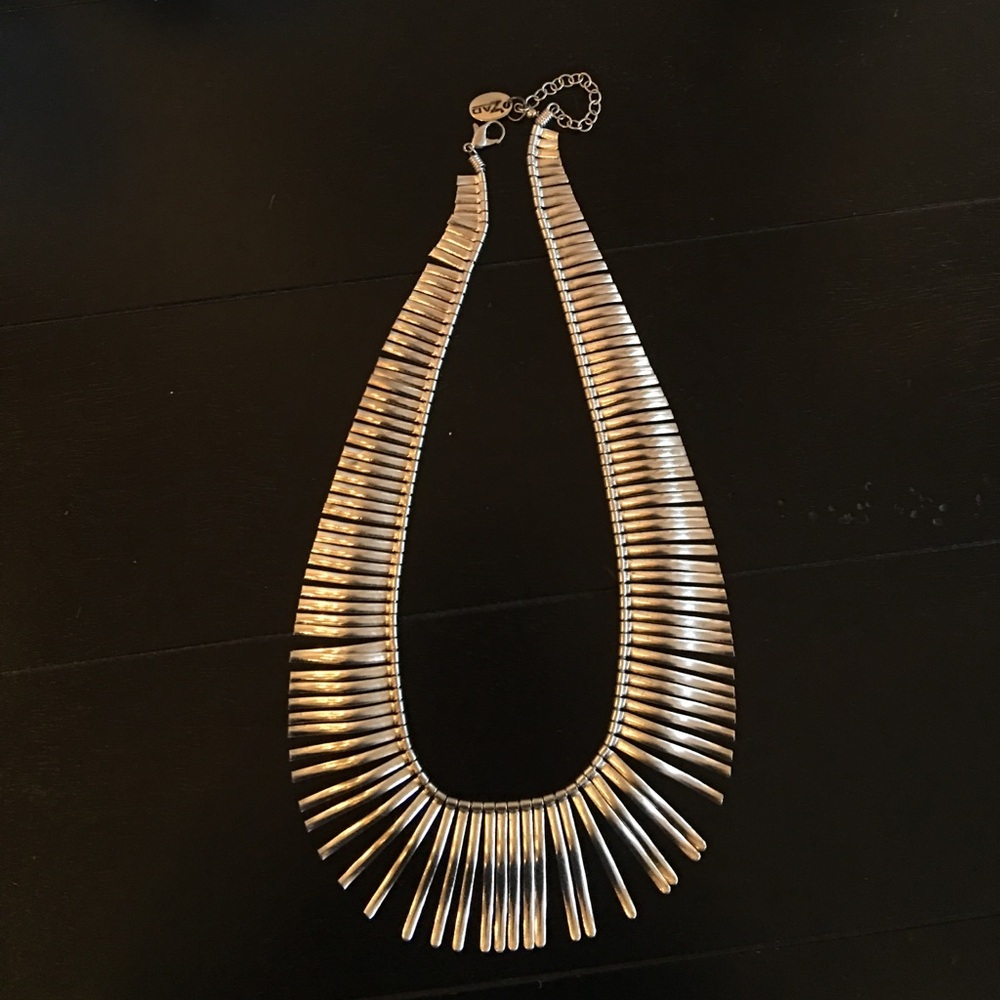 Silver Tribal Necklace
